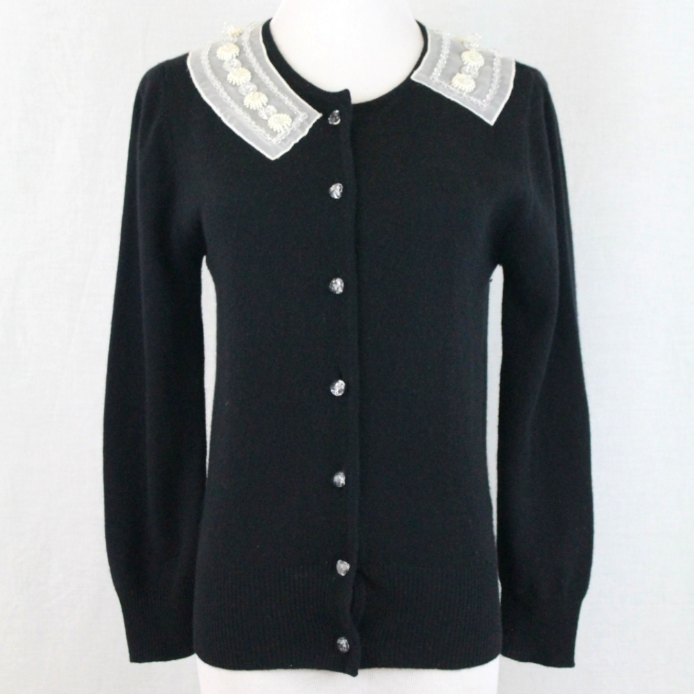 Trelise Cooper Edwardian Style Cashmere Cardigan With… Gem